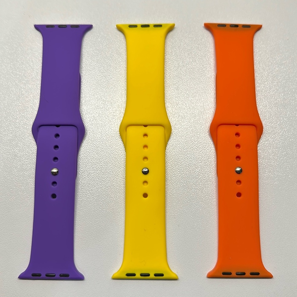 Silicon Apple Watch Bands